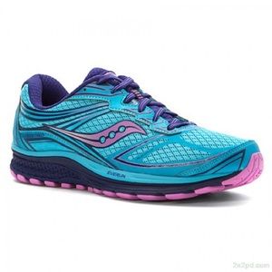 Saucony Women’s Guide 9 Blue and Purple Sz 7